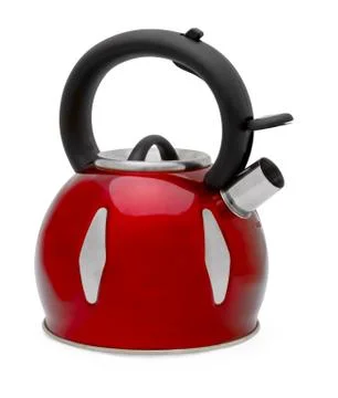 Red kettle Stock Photos