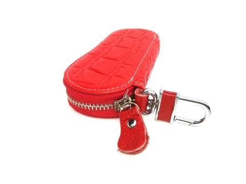 Red key chain Stock Photos