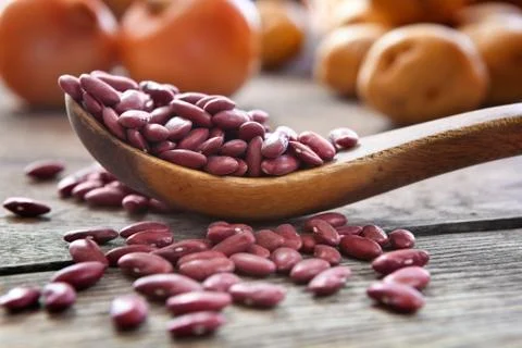 Red kidney beans Stock Photos