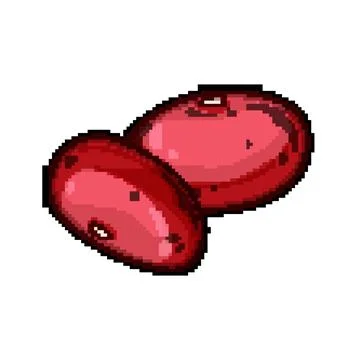 Red kidney beans representing healthy food ingredients Stock Illustration
