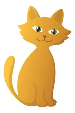 Red kitten Stock Illustration