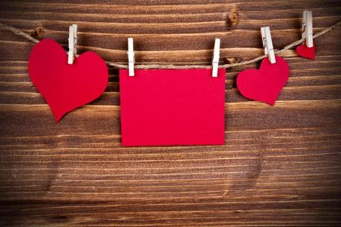 Red label with copy space and frame Stock Photos