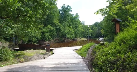 The Red Lake Stock Footage 98080228