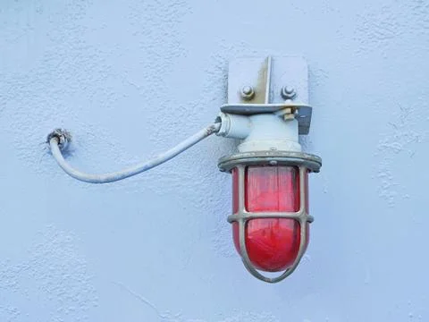 Red lamp Stock Photos
