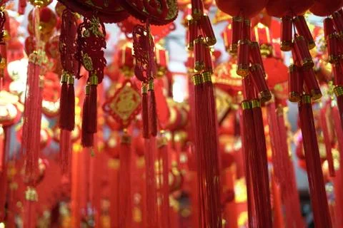 The Red lamp Stock Photos