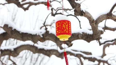 Red lantern Stock-Footage 343696429