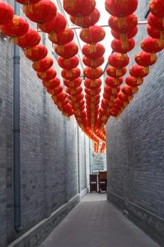 Red lantern Stock Photos