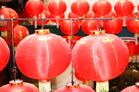 Red Lantern Stock Photos