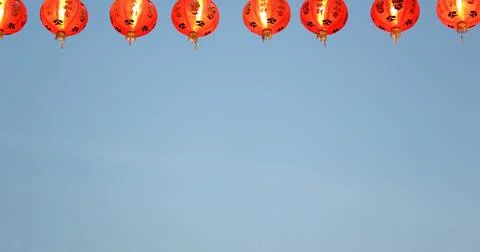 Red lantern Stock Photos