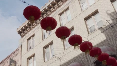 Red Lanterns Stock Footage 324769100