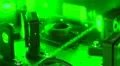 Red laser beam HD Footage
