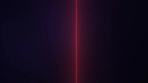 Red laser beam shining brightly. Stock Footage 334195595