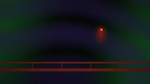 Red laser beam technology. Stock Footage 336707930