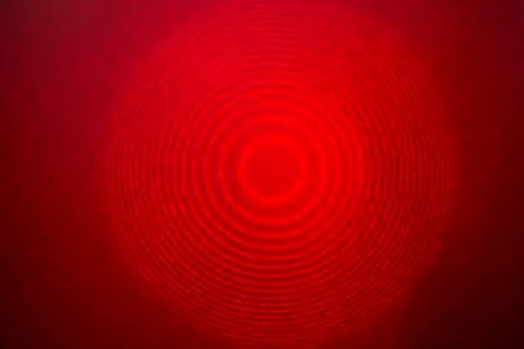 Red laser interference Stock Photos