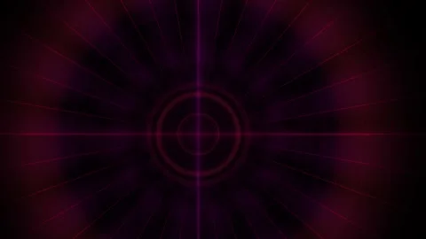 Red laser target circle design element. Stock Footage 340041274