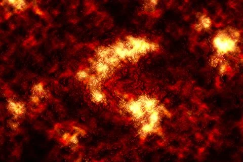 Red lava explosion for background and texture. Stock Illustration