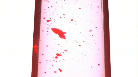 Red Lava Lamp Stockbeeldmateriaal 650834