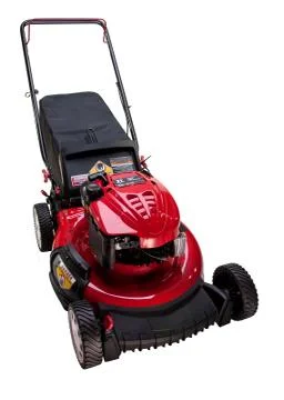 Red Lawn Mower Stock Photos