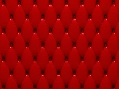 Red leather 3d Stock Illustration