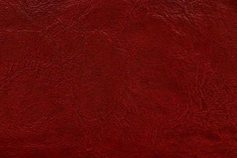 Red leather abstract texture for background Stock Photos