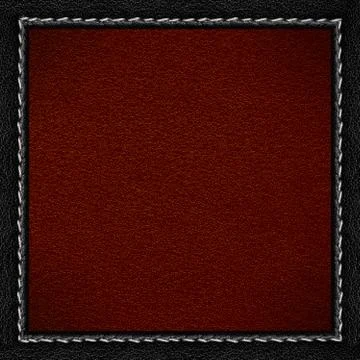 Red leather background Stock Photos