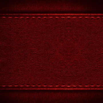 Red leather background Stock Photos