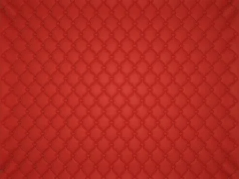 Red leather pattern with buttons and bumps Stock Photos