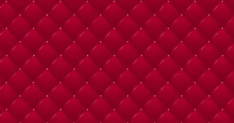 Red leather style 4k animation backdrop pattern design. Seamless pattern 4k Stock Footage 282681377
