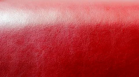Red leather texture background Stock Photos