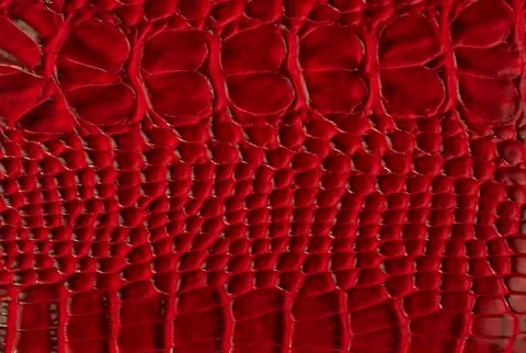 Red leather texture background Stock Photos