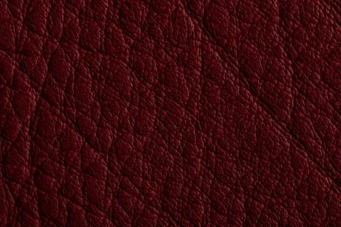 Red leather texture background Stock Photos