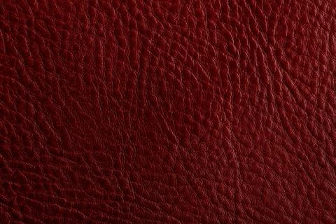 Red leather texture background Stock Photos