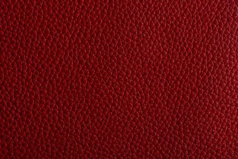 Red leather texture background Stock Photos