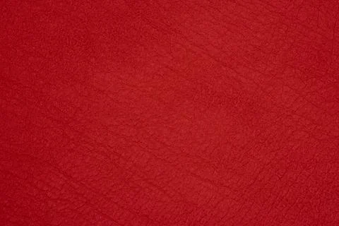Red leather texture closeup Stock Photos