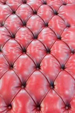 Red leather texture Stock Photos