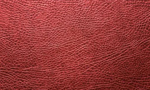 Red leather texture Stock Photos