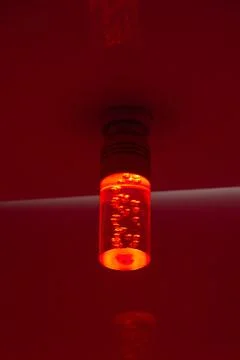 Red Led light 스톡 사진