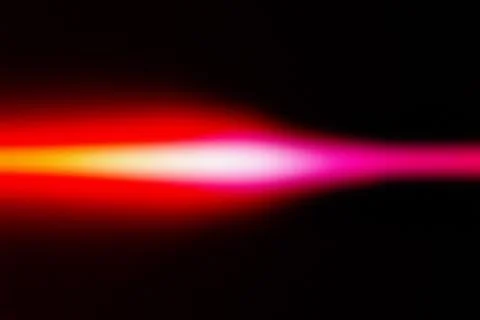 Red Lens Flare Light Leak Overlay Background Illustrazione stock
