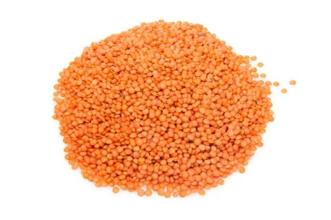 Red lentils 스톡 사진