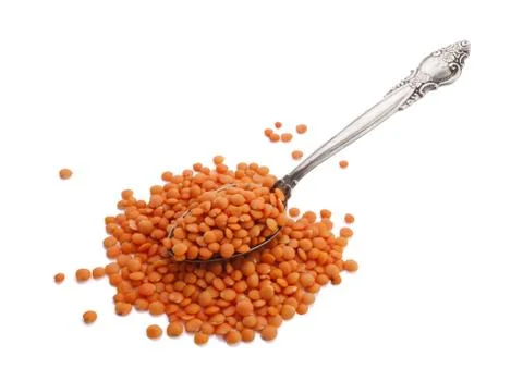 Red lentils Stock Photos