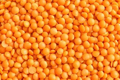 Red lentils Stock Photos