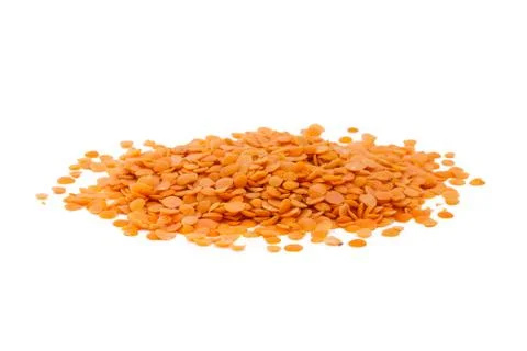 Red lentils Stock Photos