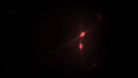 Red Light Abstract Motion Background with Glowing Network Connections for P.. Stock Footage 343762166