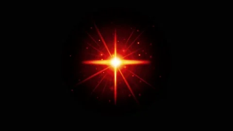 Red light and lens flare. Stock Footage 163087674