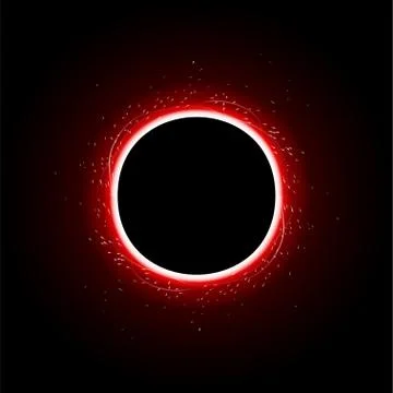 Red light circle Stock Illustration