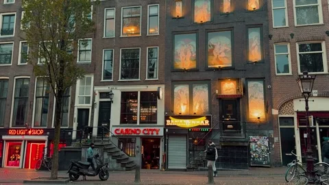 Red-light district 2 (Editorial) Stock Footage 321778764