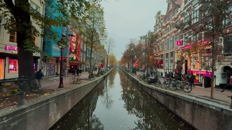 Red-light district 3 Stock Footage 321778759