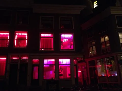 The Red Light District Stock Photos