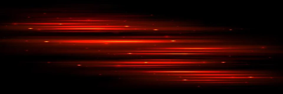 Red light effect of fast speed motion 库存插图