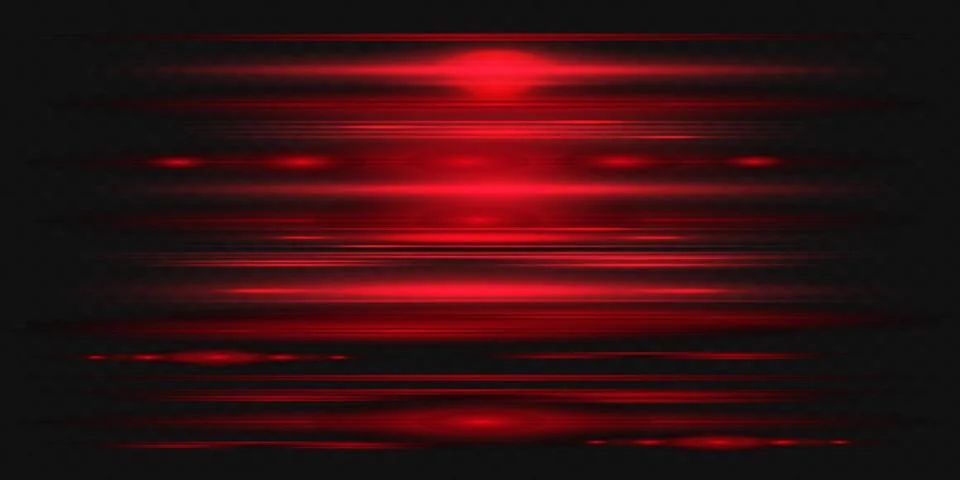 Red light effect reflections, neon illumination in red colors. Bright light lens 스톡 일러스트